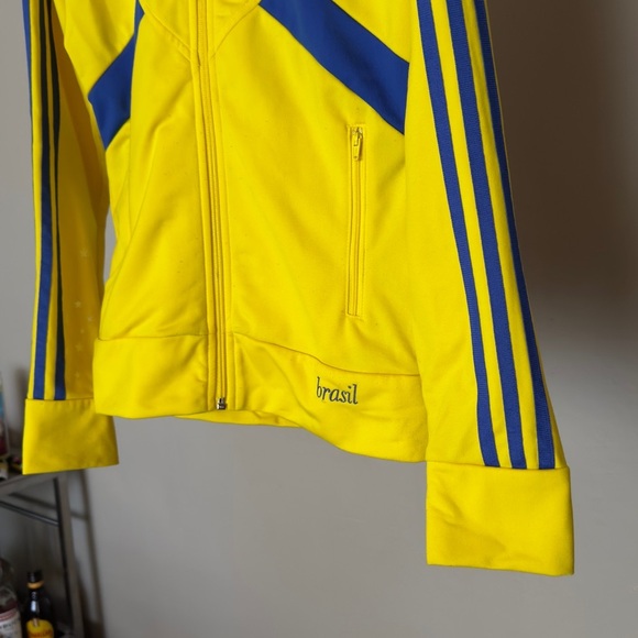 Vintage Adidas Brasil Ordem e Progresso Full Zip Track Jacket - Picture 6 of 12